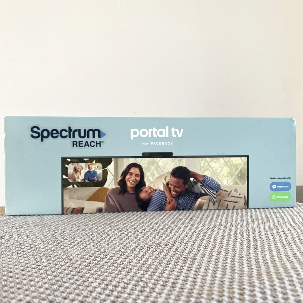 NEW Facebook 899-00081-02 Portal TV Smart Video Calling with Alexa - Black